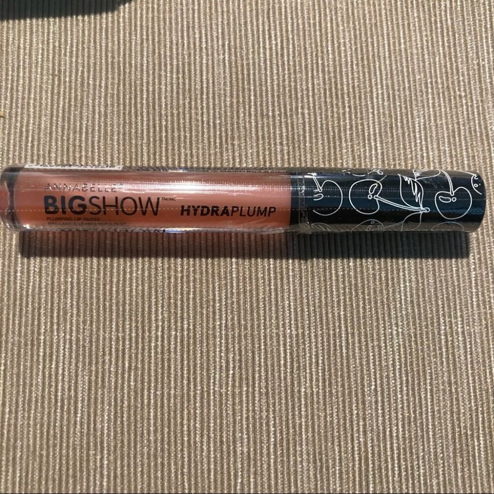 ANNABELLE Bigshow Hydra Plump Plumping Lip Gloss Wild Cheri Scented
